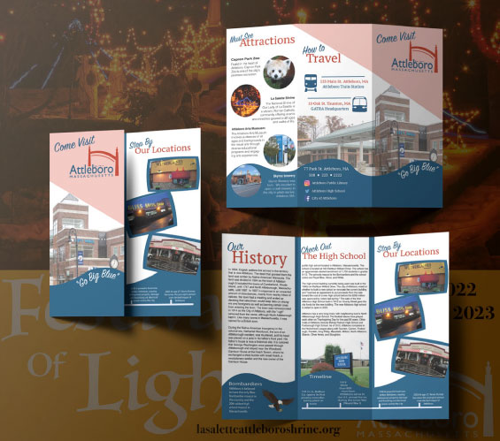 Attleboro Hometown Brochure Mockup